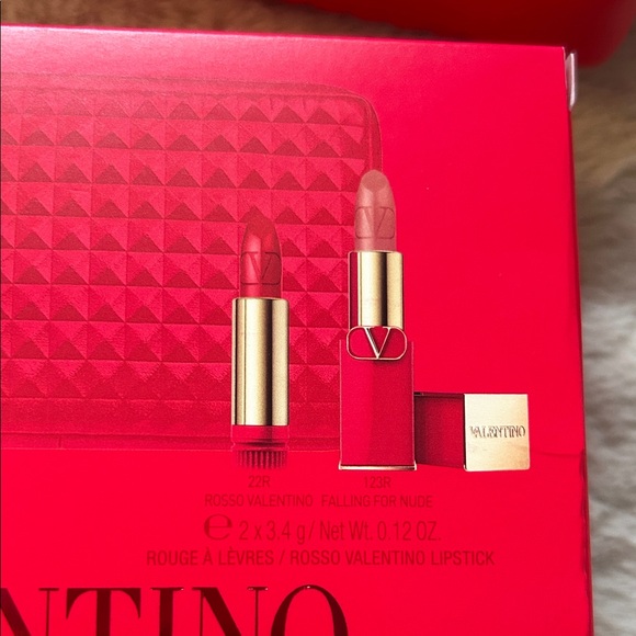 Valentino cosmetic pouch with lipsticks - Picture 8 of 8